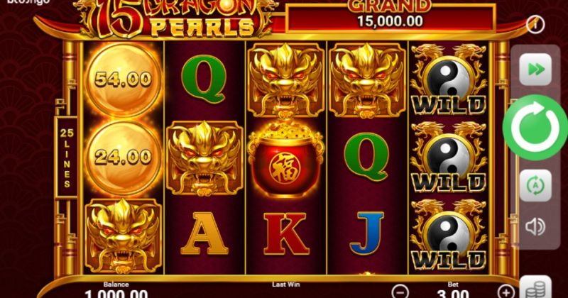 Play in 15 Dragon Pearls: Hold and Win slot online from Booongo for free now | www.caruikit.com