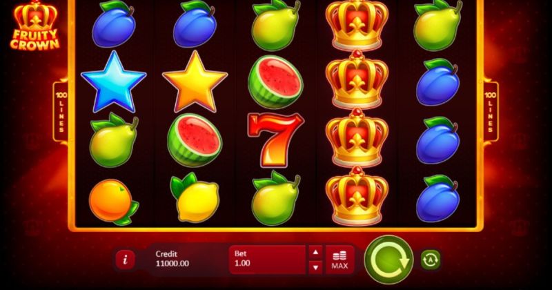 Play in Fruity Crown slot online from Playson for free now | www.caruikit.com