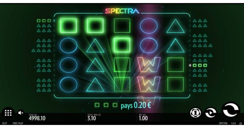 Play in Spectra Slot Online From Thunderkick for free now | www.caruikit.com